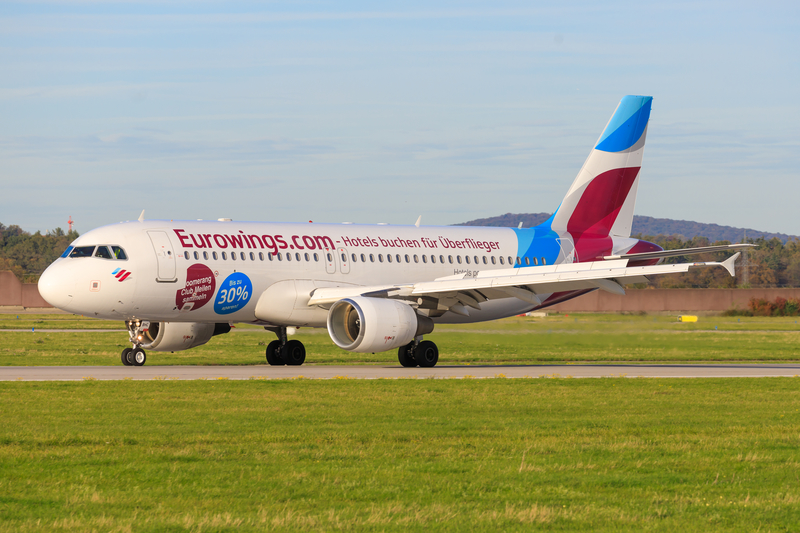 Stuttgart Airport is a hub for Eurowings.