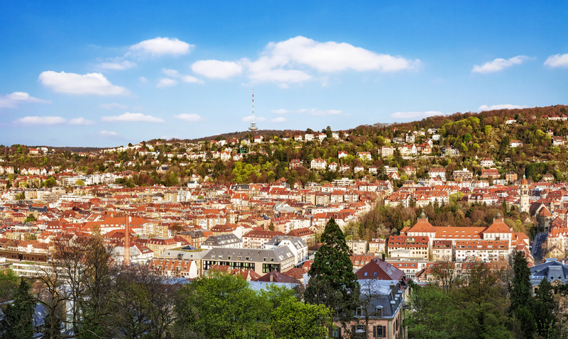 Stuttgart is the sixth largest city in Germany.